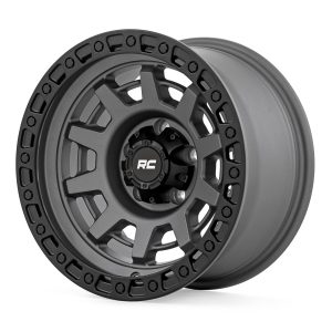 Rough Country 85 Series Wheel | One-Piece | Gunmetal Gray/Black | 15x8 | 5x5.5 | -19mm